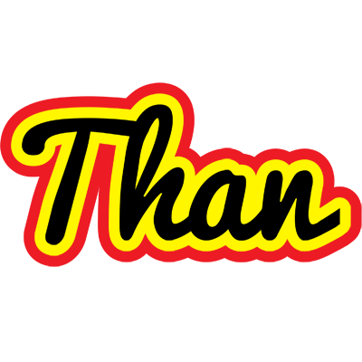 Than flaming logo