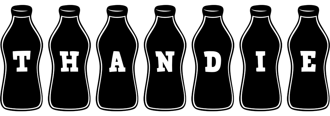 Thandie bottle logo