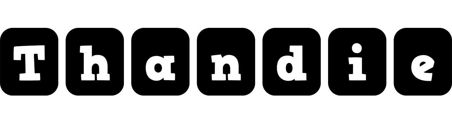 Thandie box logo