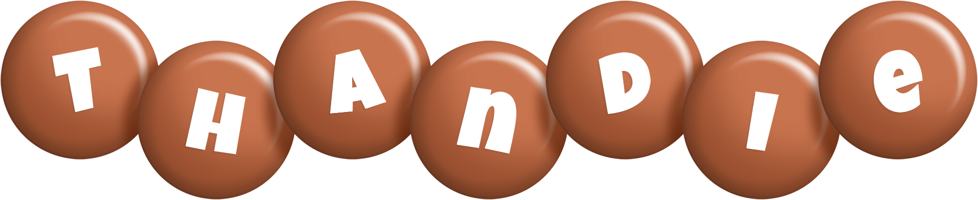 Thandie candy-brown logo