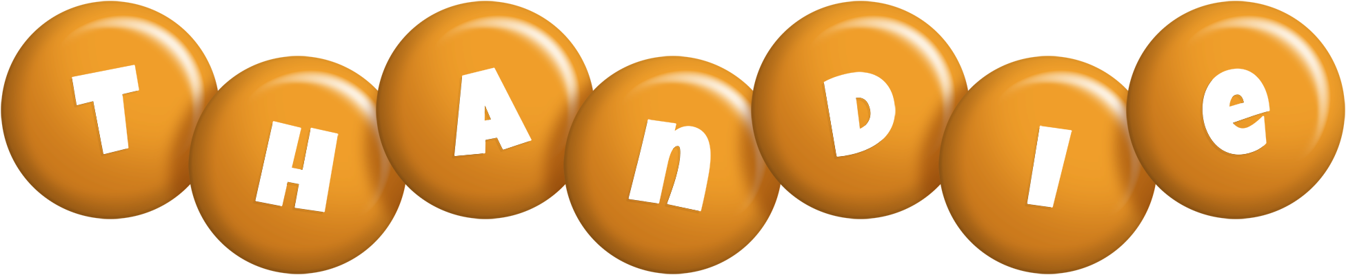 Thandie candy-orange logo