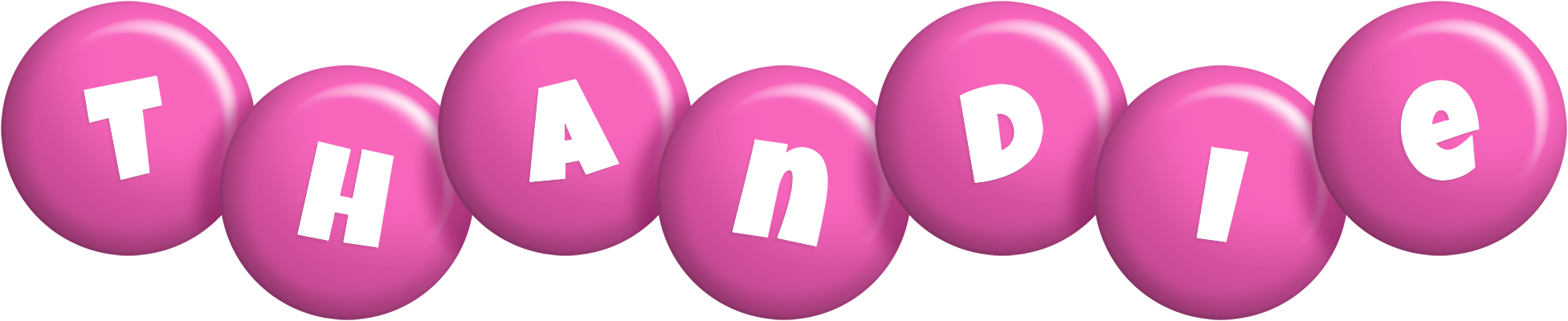 Thandie candy-pink logo