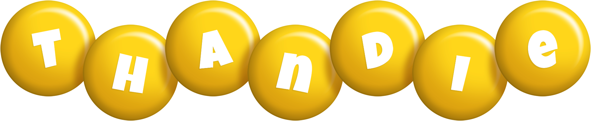 Thandie candy-yellow logo