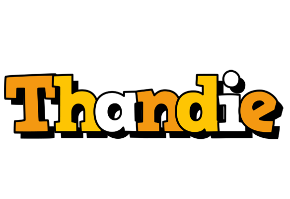 Thandie cartoon logo