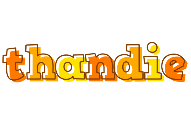 Thandie desert logo