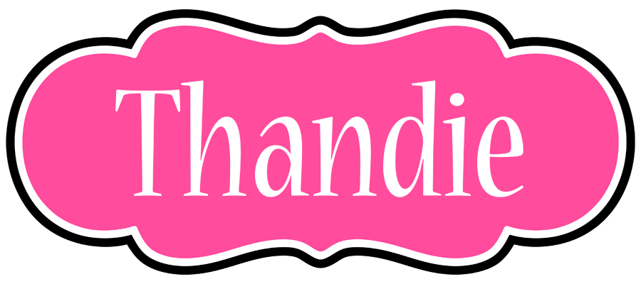 Thandie invitation logo