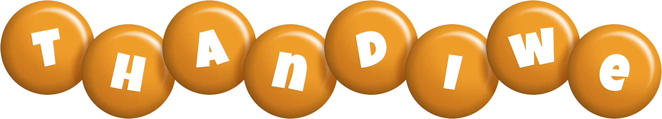 Thandiwe candy-orange logo