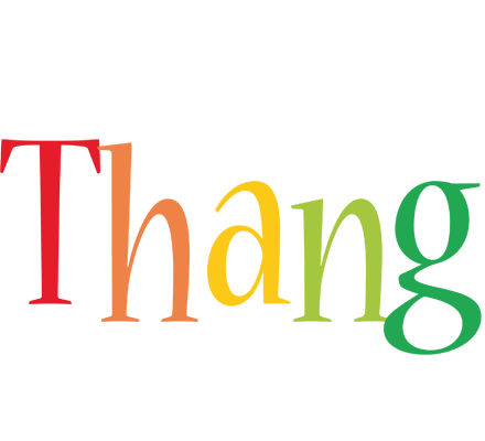 Thang birthday logo