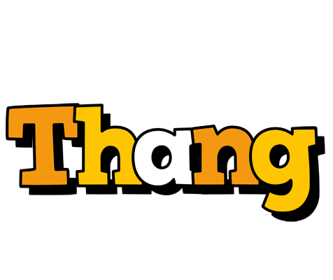 Thang cartoon logo