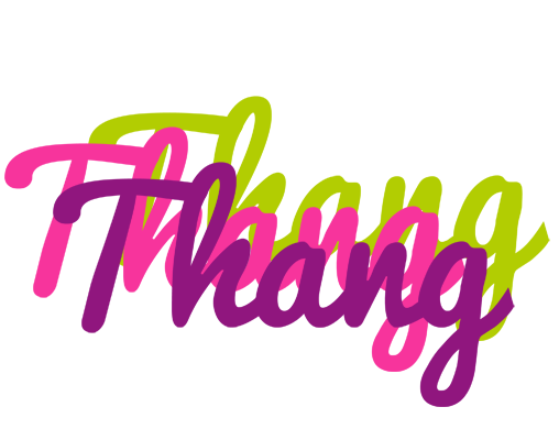 Thang flowers logo