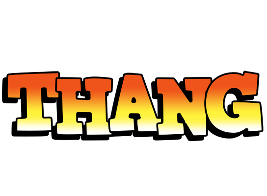 Thang sunset logo
