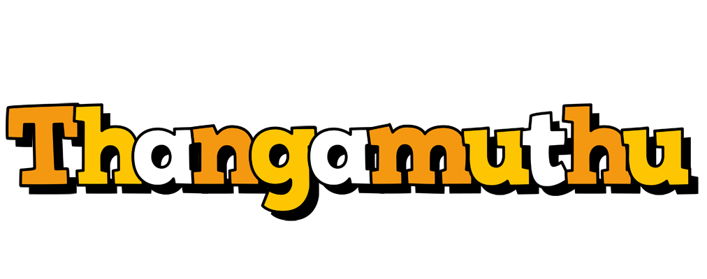 Thangamuthu cartoon logo