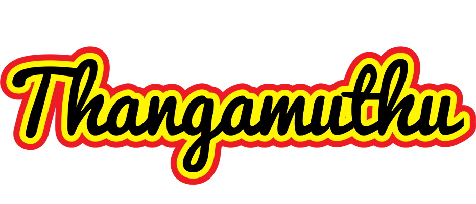 Thangamuthu flaming logo