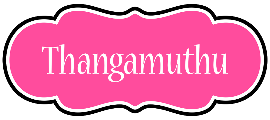 Thangamuthu invitation logo