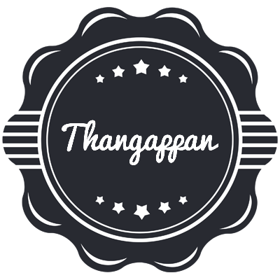 Thangappan badge logo