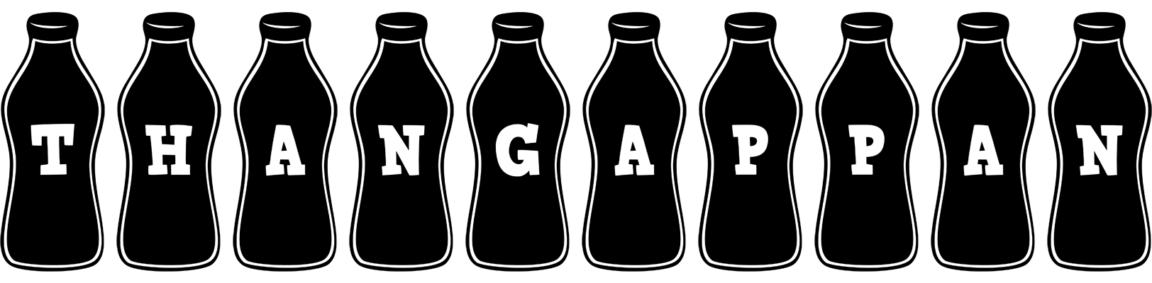 Thangappan bottle logo