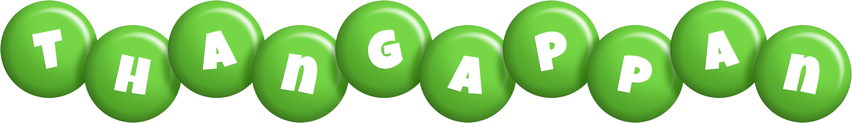 Thangappan candy-green logo