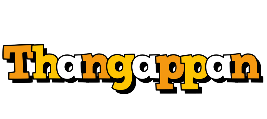 Thangappan cartoon logo