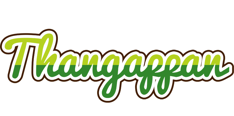 Thangappan golfing logo