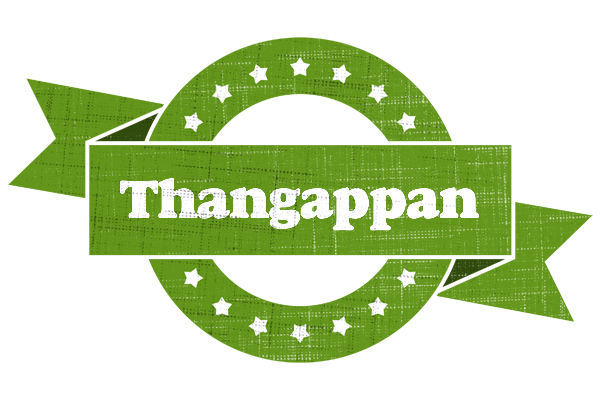Thangappan natural logo