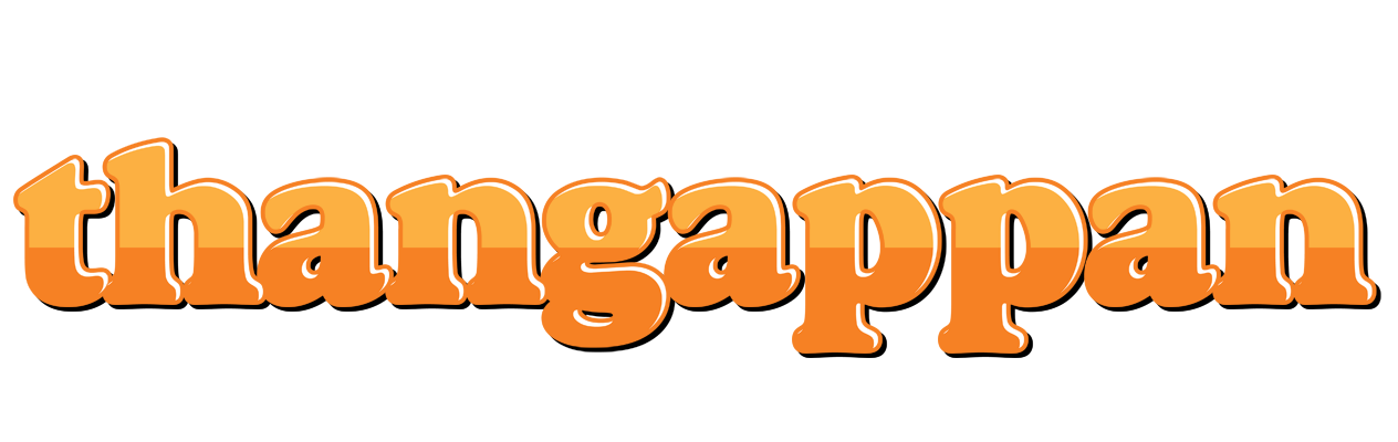 Thangappan orange logo