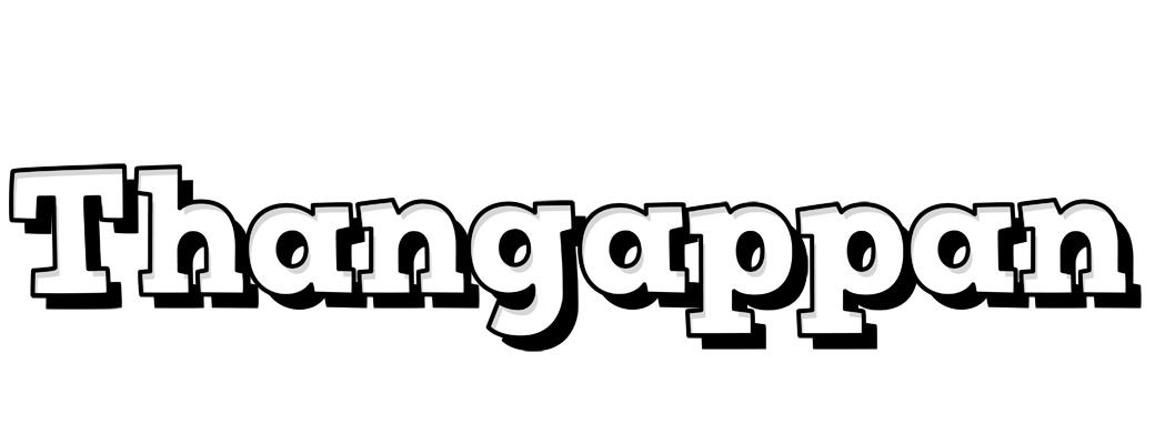 Thangappan snowing logo
