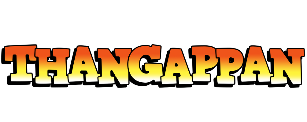 Thangappan sunset logo