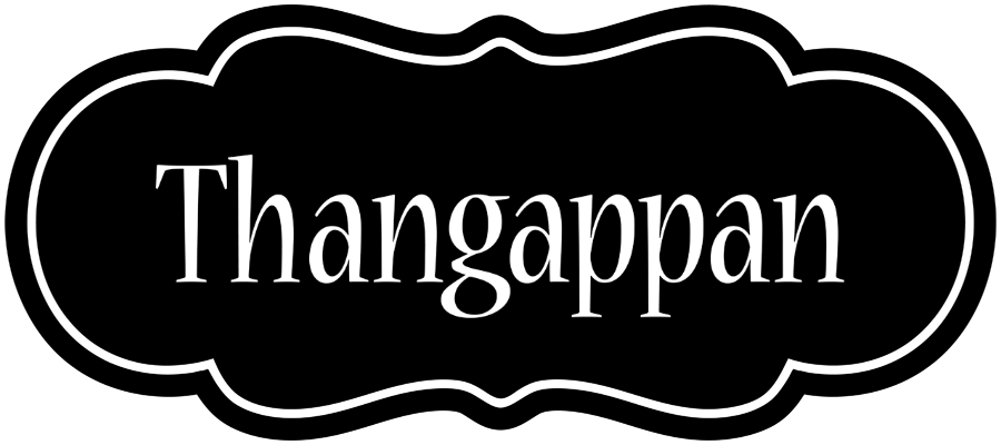 Thangappan welcome logo