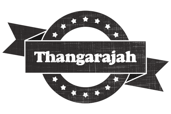 Thangarajah grunge logo