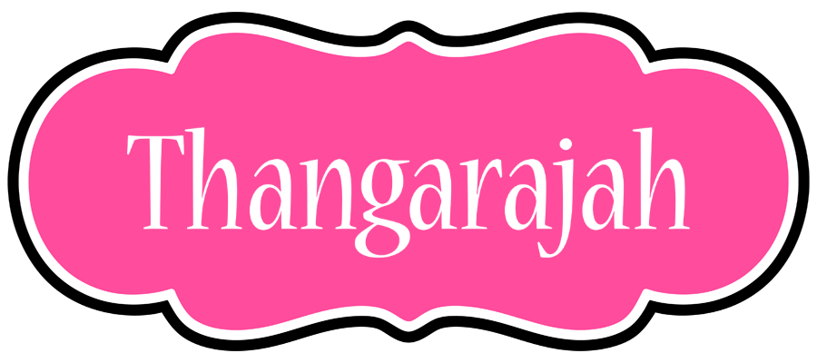 Thangarajah invitation logo