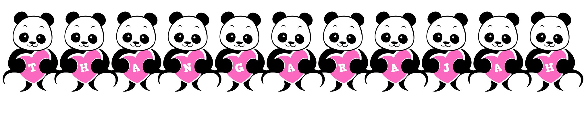 Thangarajah love-panda logo