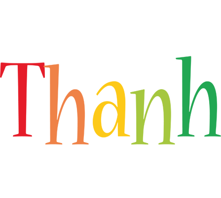 Thanh birthday logo