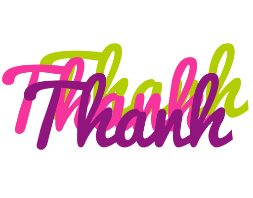 Thanh flowers logo