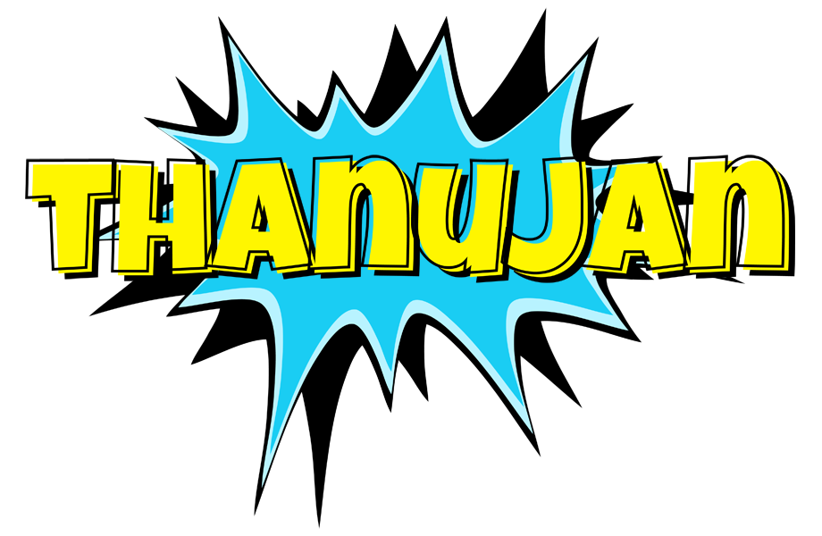Thanujan amazing logo