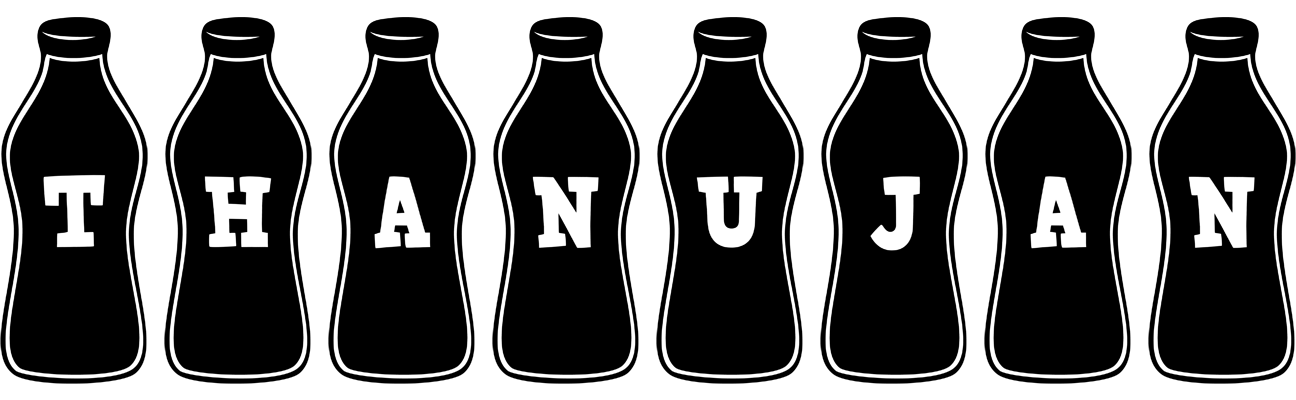 Thanujan bottle logo