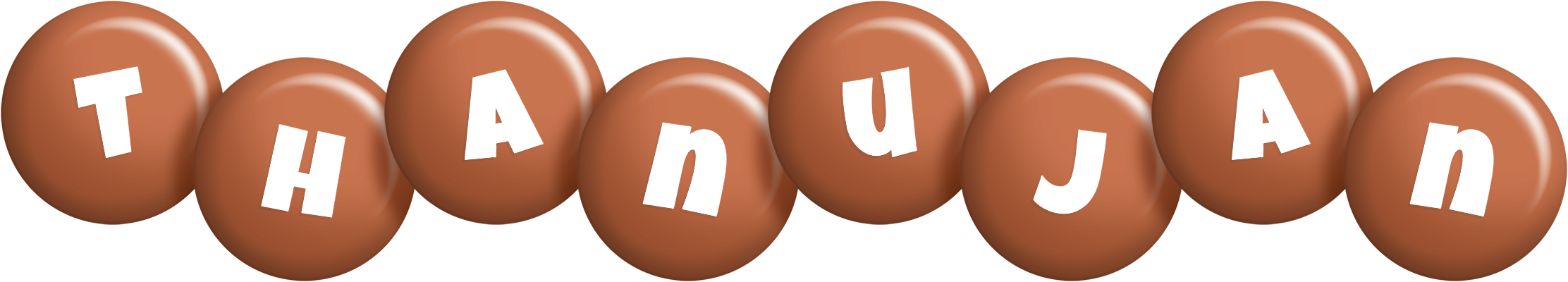 Thanujan candy-brown logo