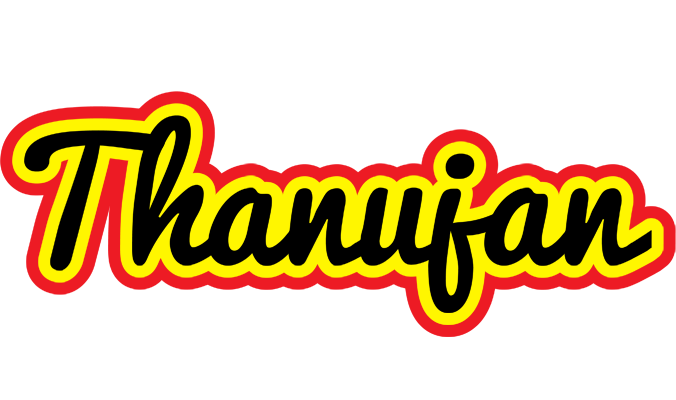 Thanujan flaming logo
