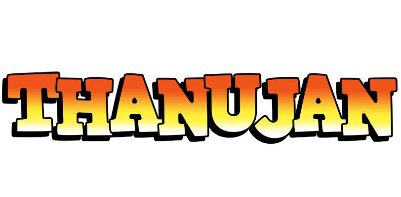 Thanujan sunset logo