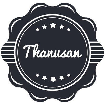 Thanusan badge logo
