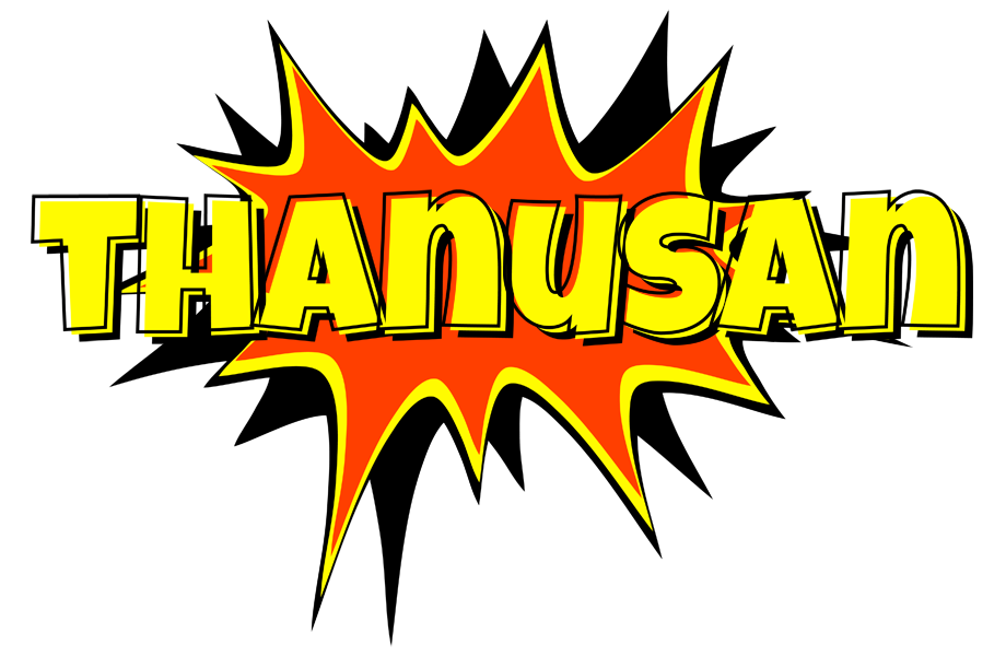Thanusan bazinga logo