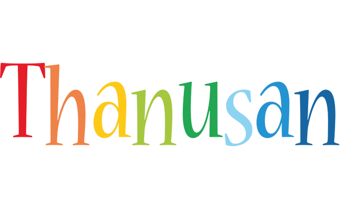 Thanusan birthday logo