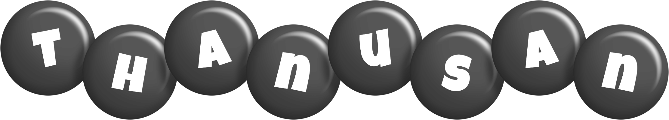 Thanusan candy-black logo