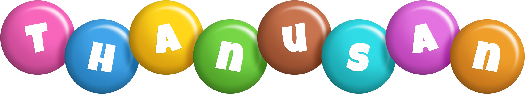 Thanusan candy logo