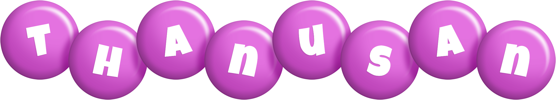 Thanusan candy-purple logo