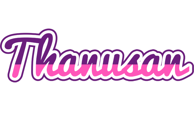 Thanusan cheerful logo