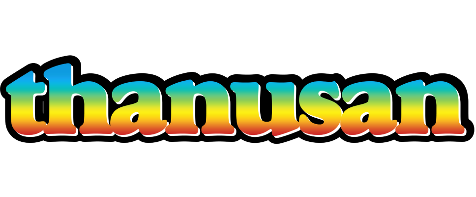 Thanusan color logo