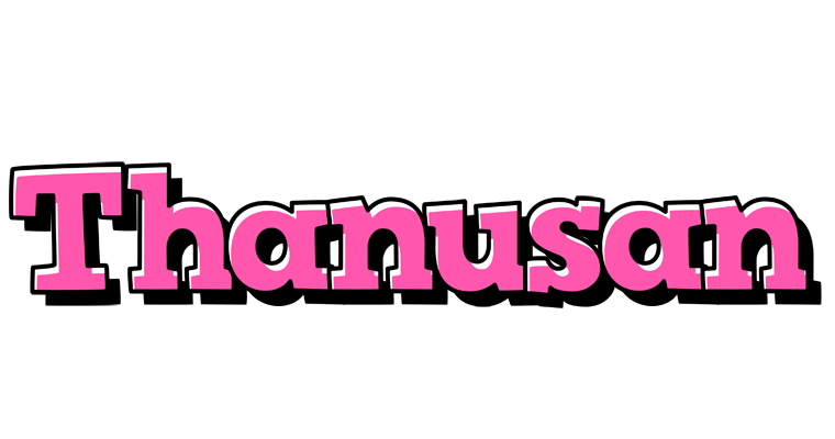 Thanusan girlish logo