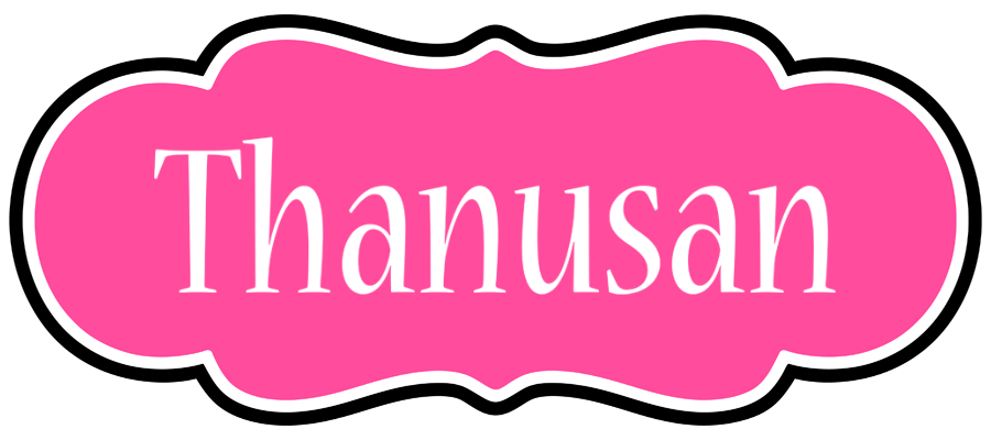 Thanusan invitation logo