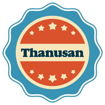 Thanusan labels logo