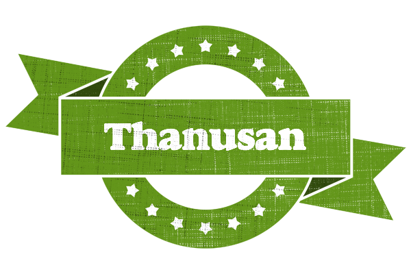 Thanusan natural logo